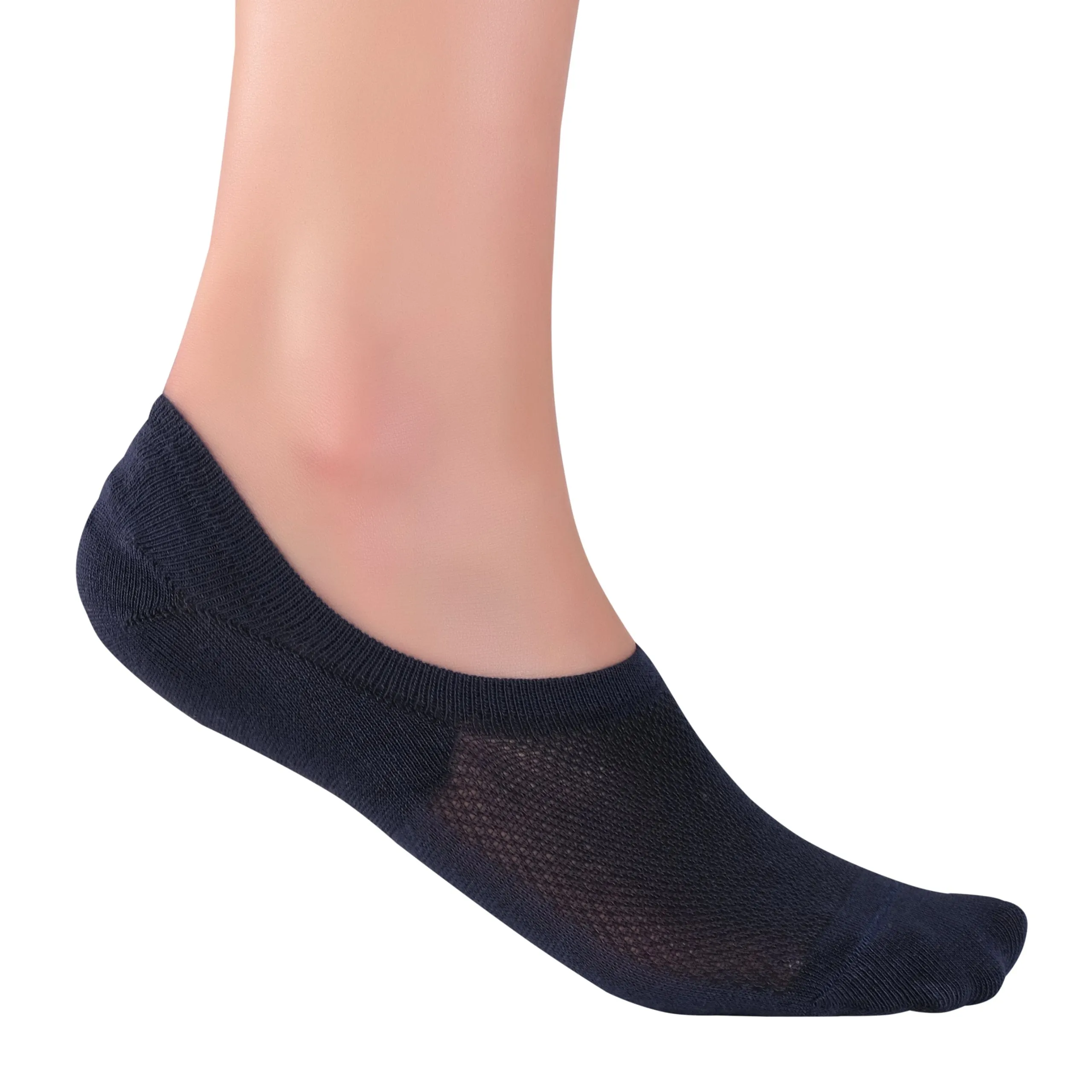 2 Pairs Women's No Show Bamboo Socks