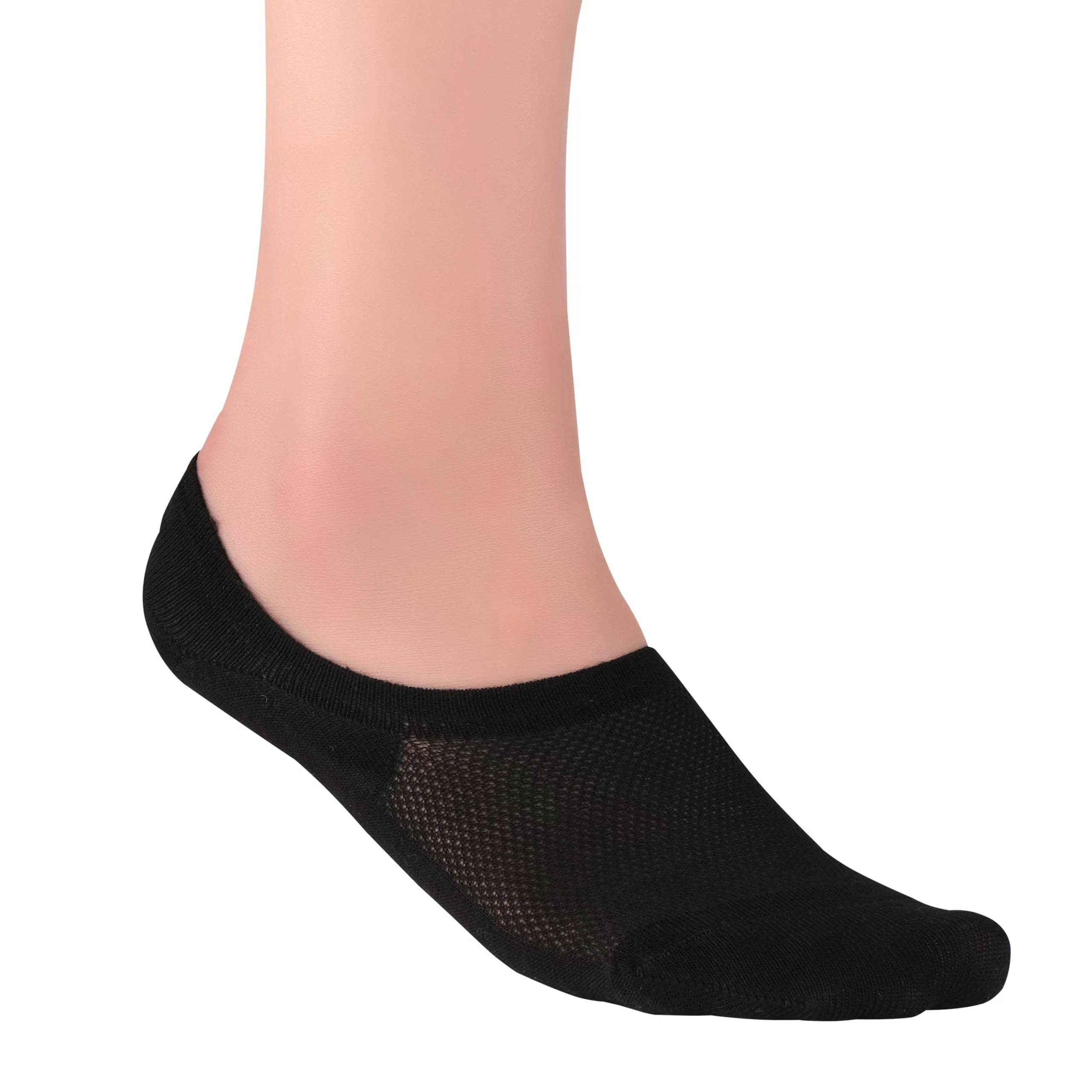 2 Pairs Women's No Show Bamboo Socks