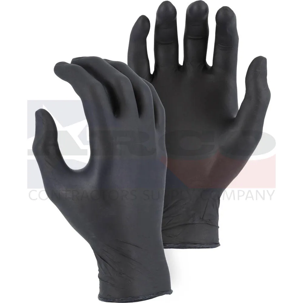 5mil. Black Nitrile Glove - Box of 100