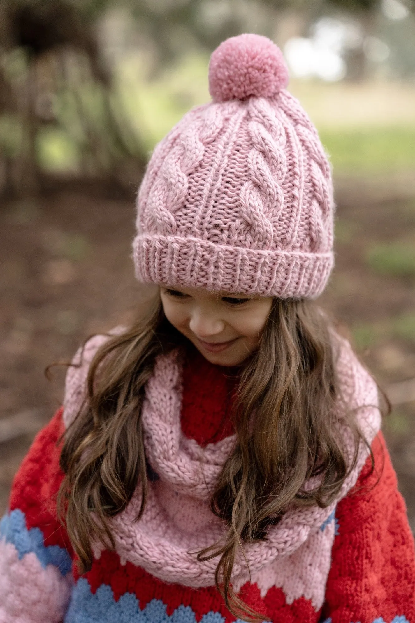 ACORN KIDS - FREE SPIRIT BEANIE: PINK