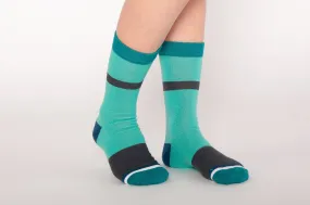 Adult Merino Wool Socks, Green