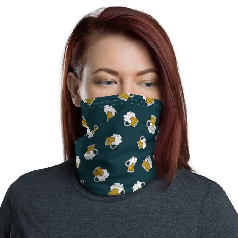 Beer Seamless Pattern Unisex Face Bandana