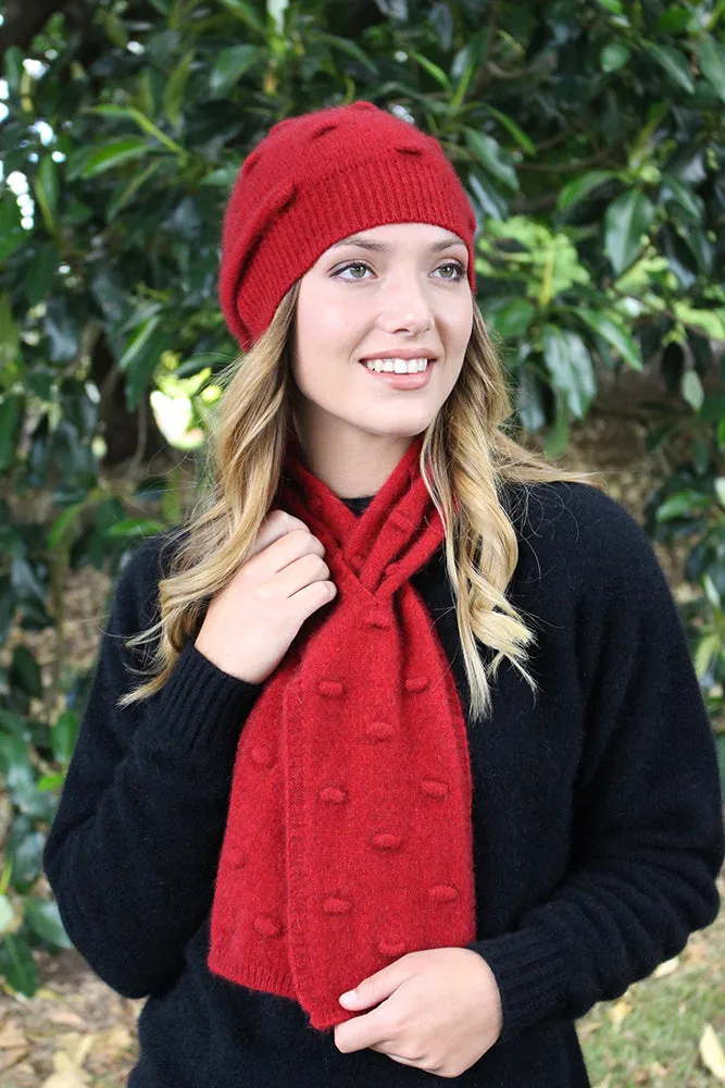 BOBBLE SCARF