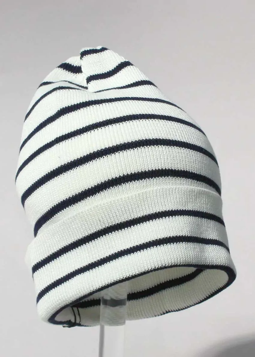 Cotton Beanie Striped