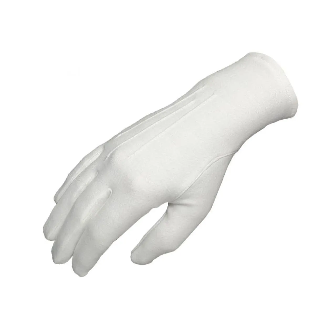 Cotton Formal Military Ceremonial Gloves with Velcro