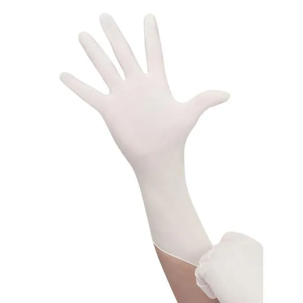 Curad Disposable Medical Latex Gloves, Powder Free Latex Gloves are Textured, 100 Count