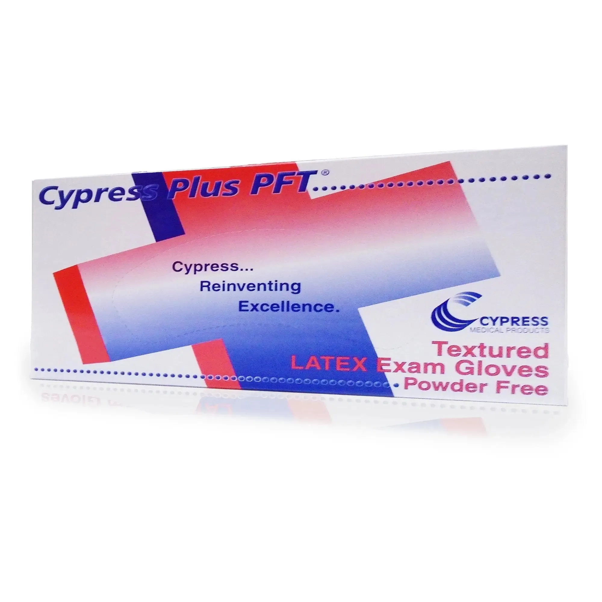 Cypress Plus® PFT Latex Exam Glove, Extra Small, Ivory