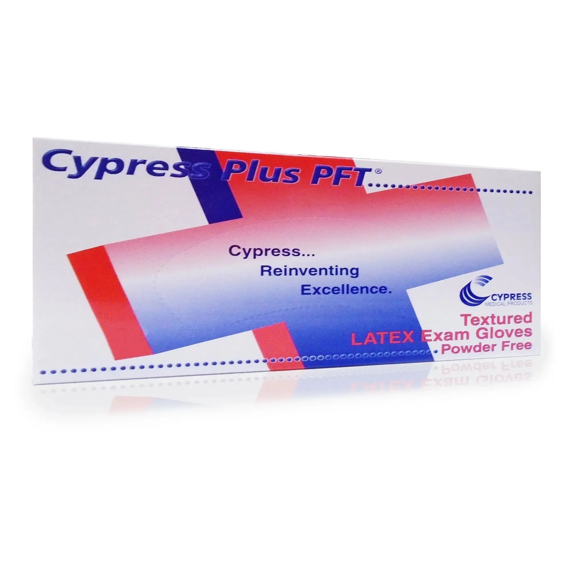 Cypress Plus® PFT Latex Exam Glove, Extra Small, Ivory