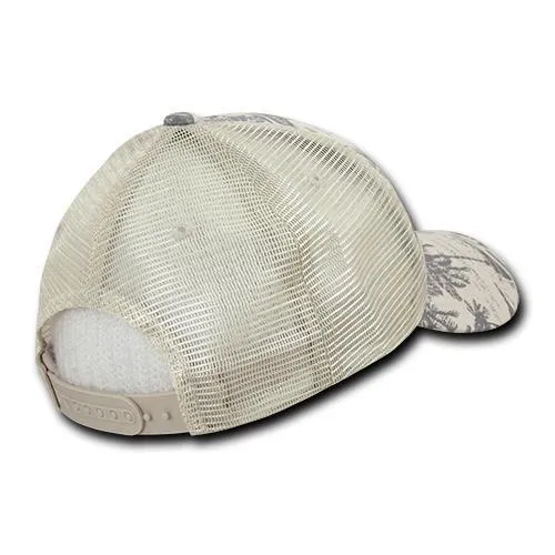 Decky 1143 Tropical Trucker Cap with Mesh Back