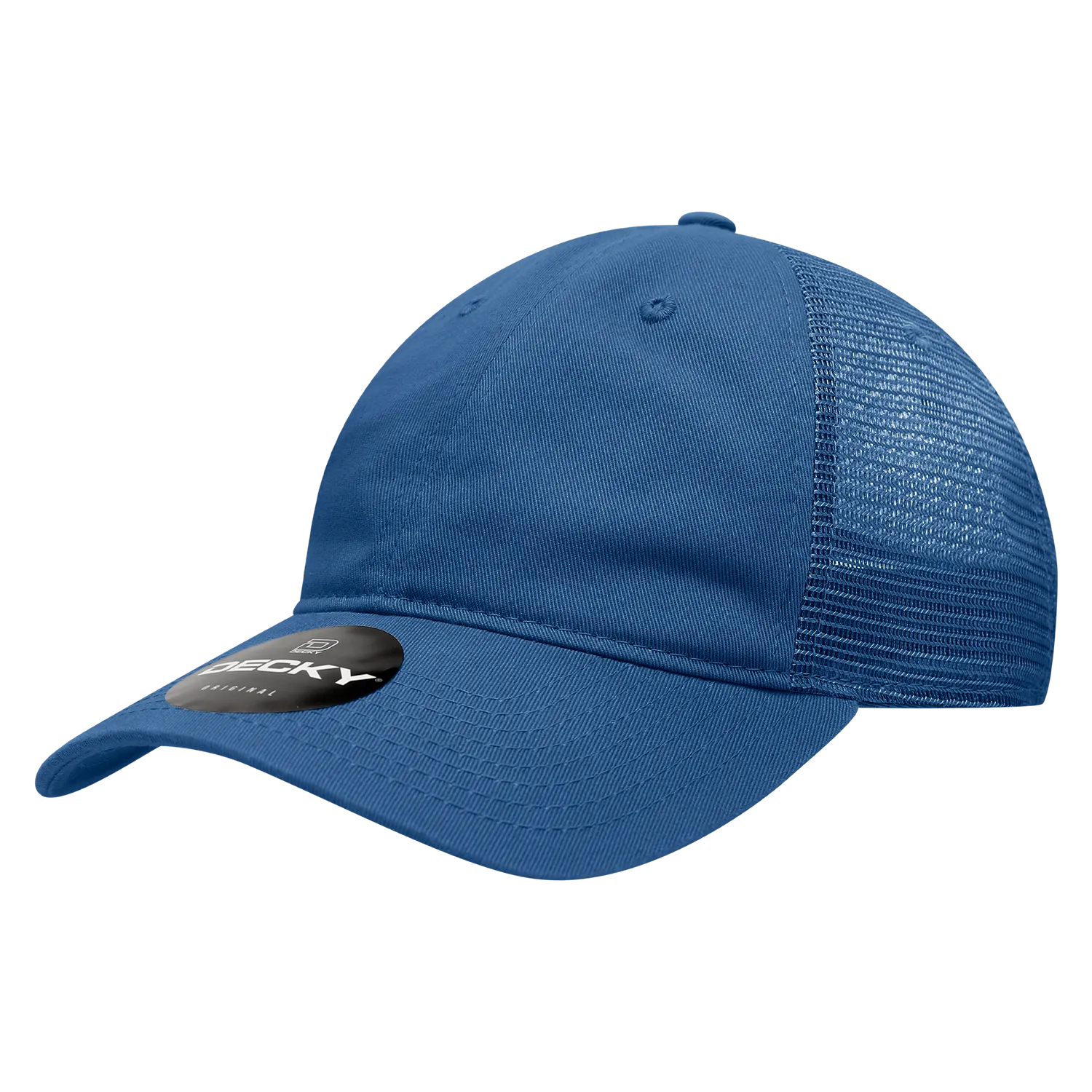 Decky 120 - 6-Panel Low Profile, Relaxed Cotton Trucker Cap - CASE Pricing