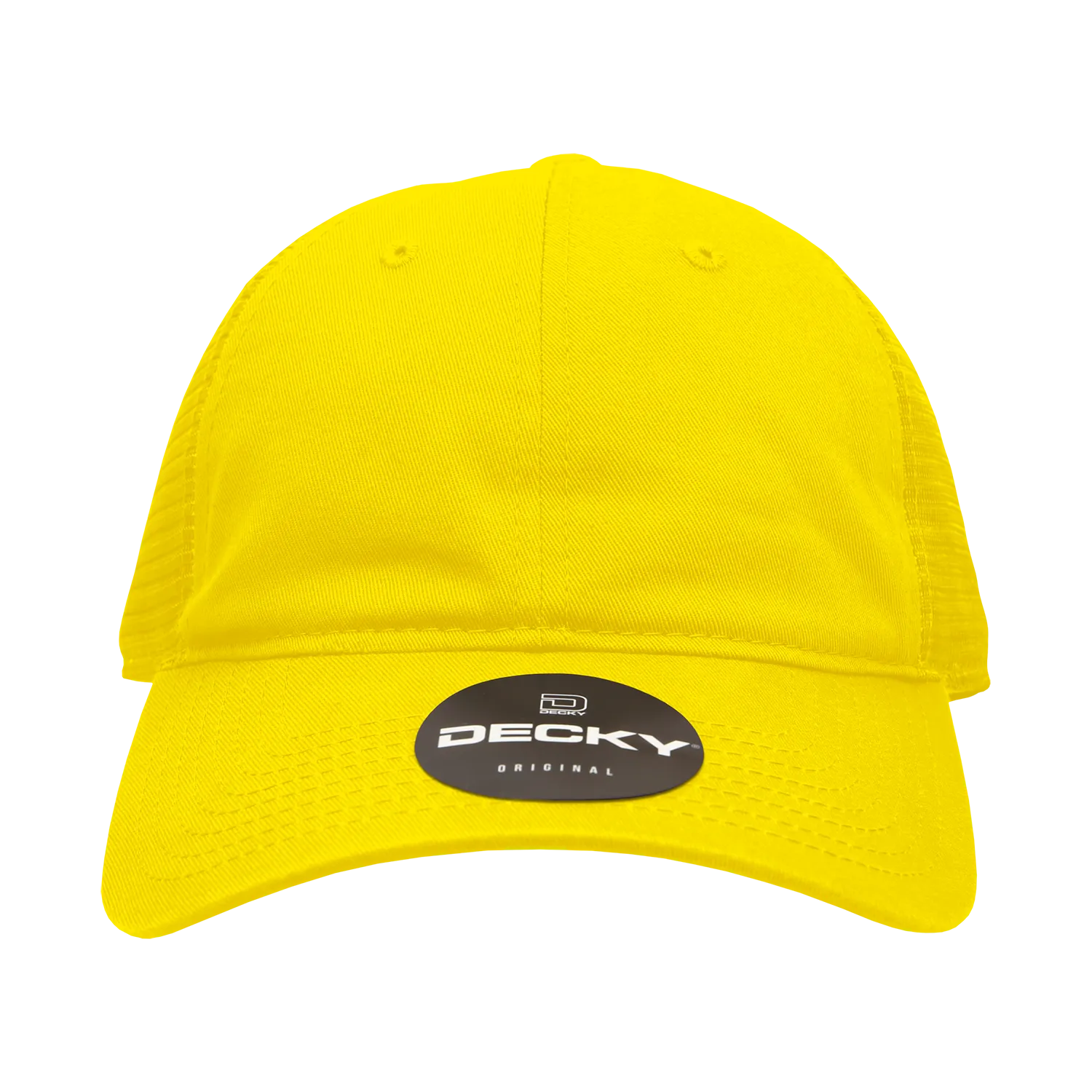 Decky 120 - 6-Panel Low Profile, Relaxed Cotton Trucker Cap - CASE Pricing