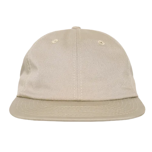 Decky 200 - Relaxed Flat Bill Cotton Cap