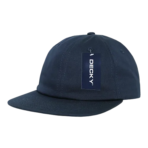 Decky 200 - Relaxed Flat Bill Cotton Cap