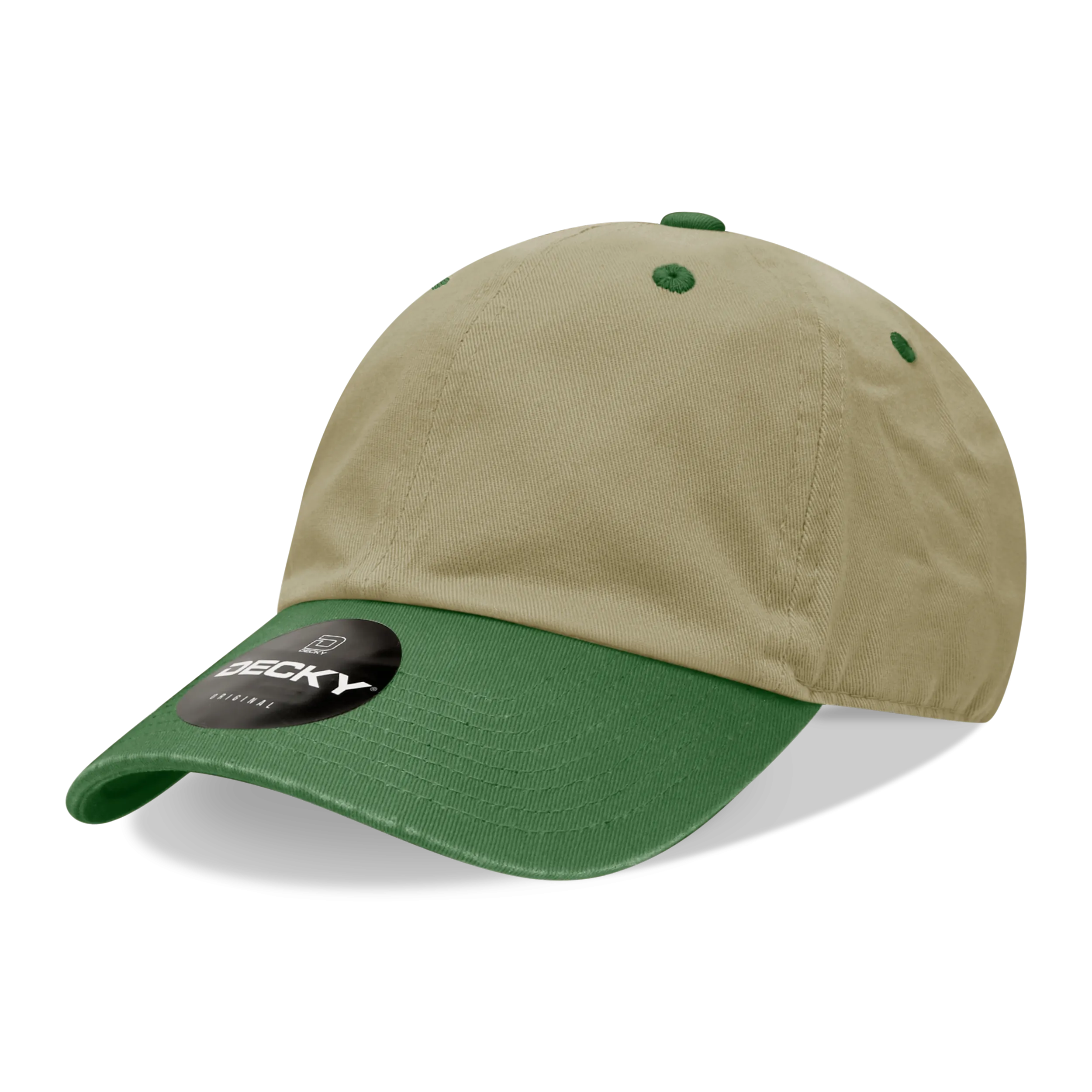 Decky 205 - Classic Low Profile, Relaxed Cotton Dad Hat - CASE Pricing