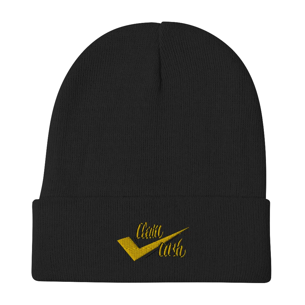 Embroidered Beanie