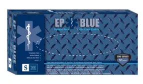 Exam Glove DermAssist® EP Blue™ Medium NonSterile Latex Extended Cuff Length Fully Textured Blue Chemo Tested - Innovative Healthcare Corp  Mfr# 181200