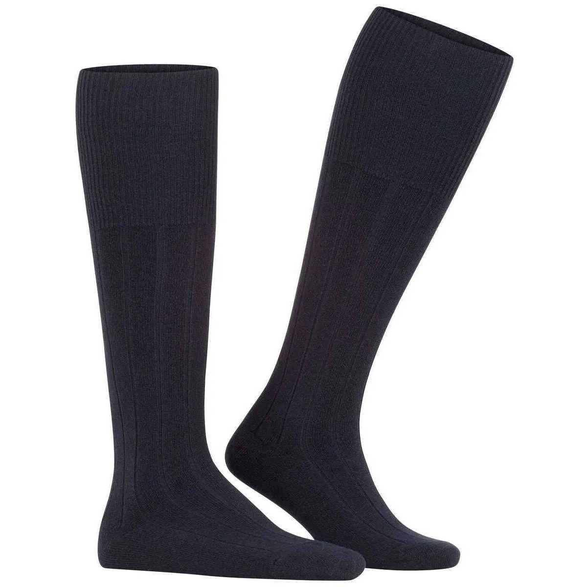 Falke Lhasa Rib Knee High Socks - Dark Navy