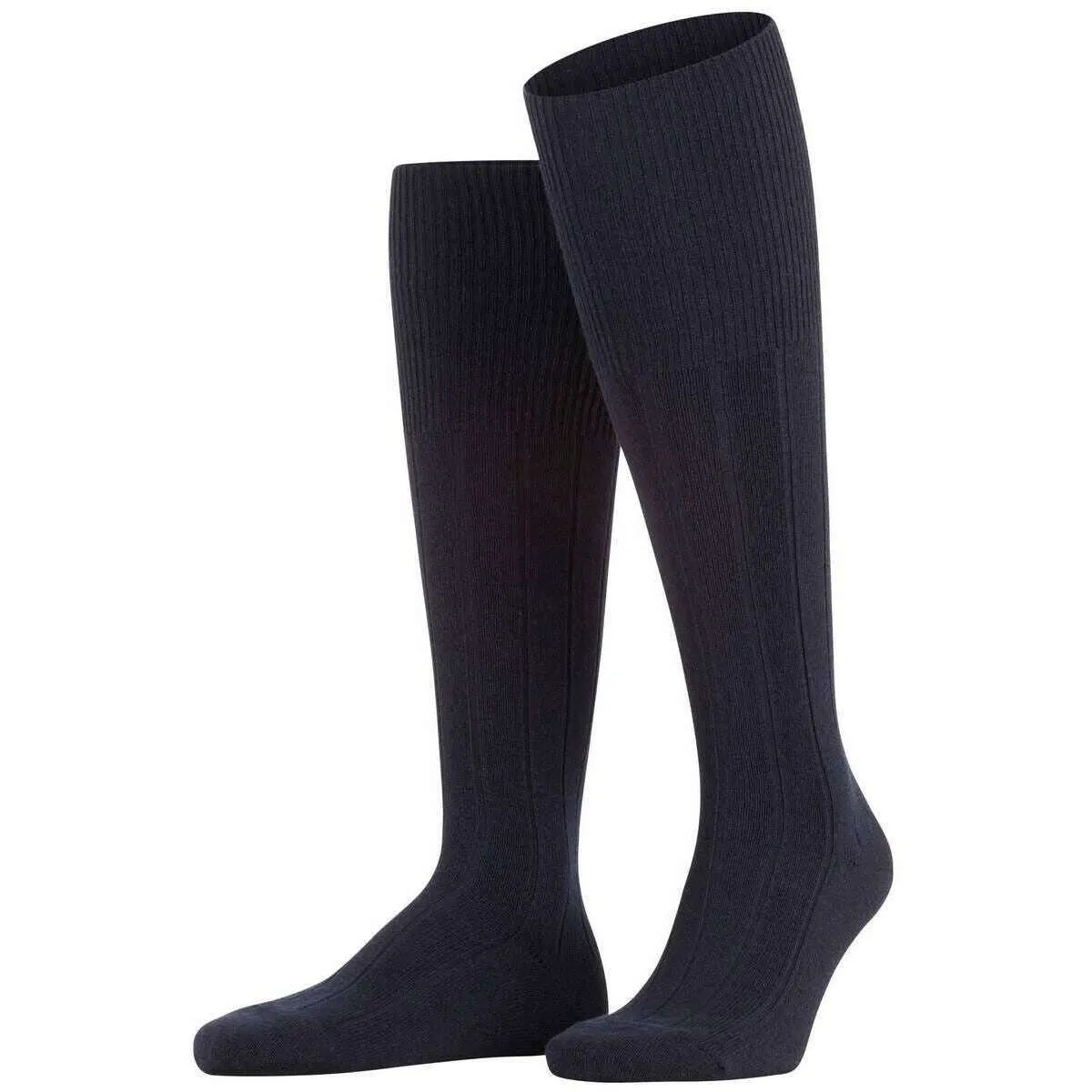 Falke Lhasa Rib Knee High Socks - Dark Navy