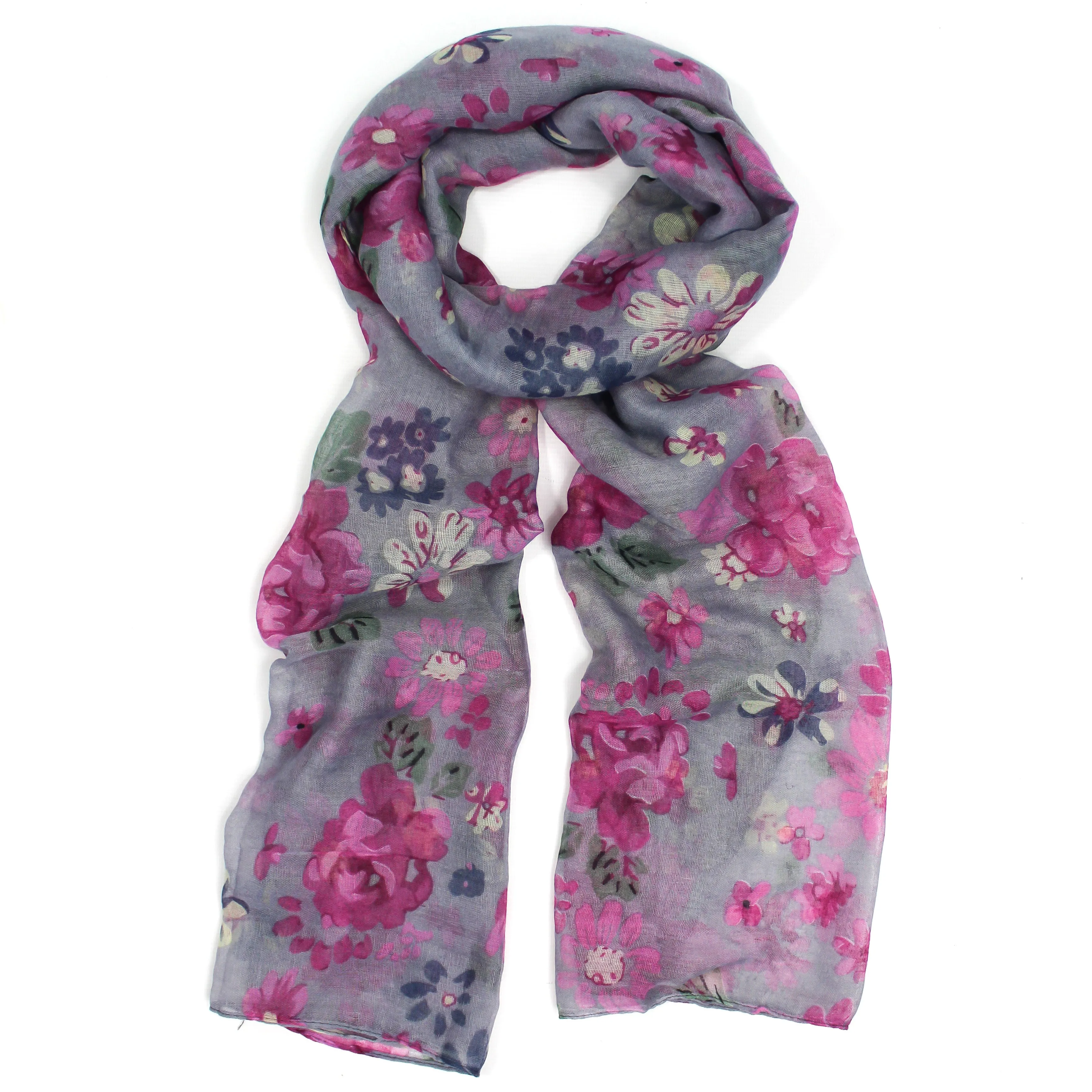 Floral pink and  grey by Poppy Accessories