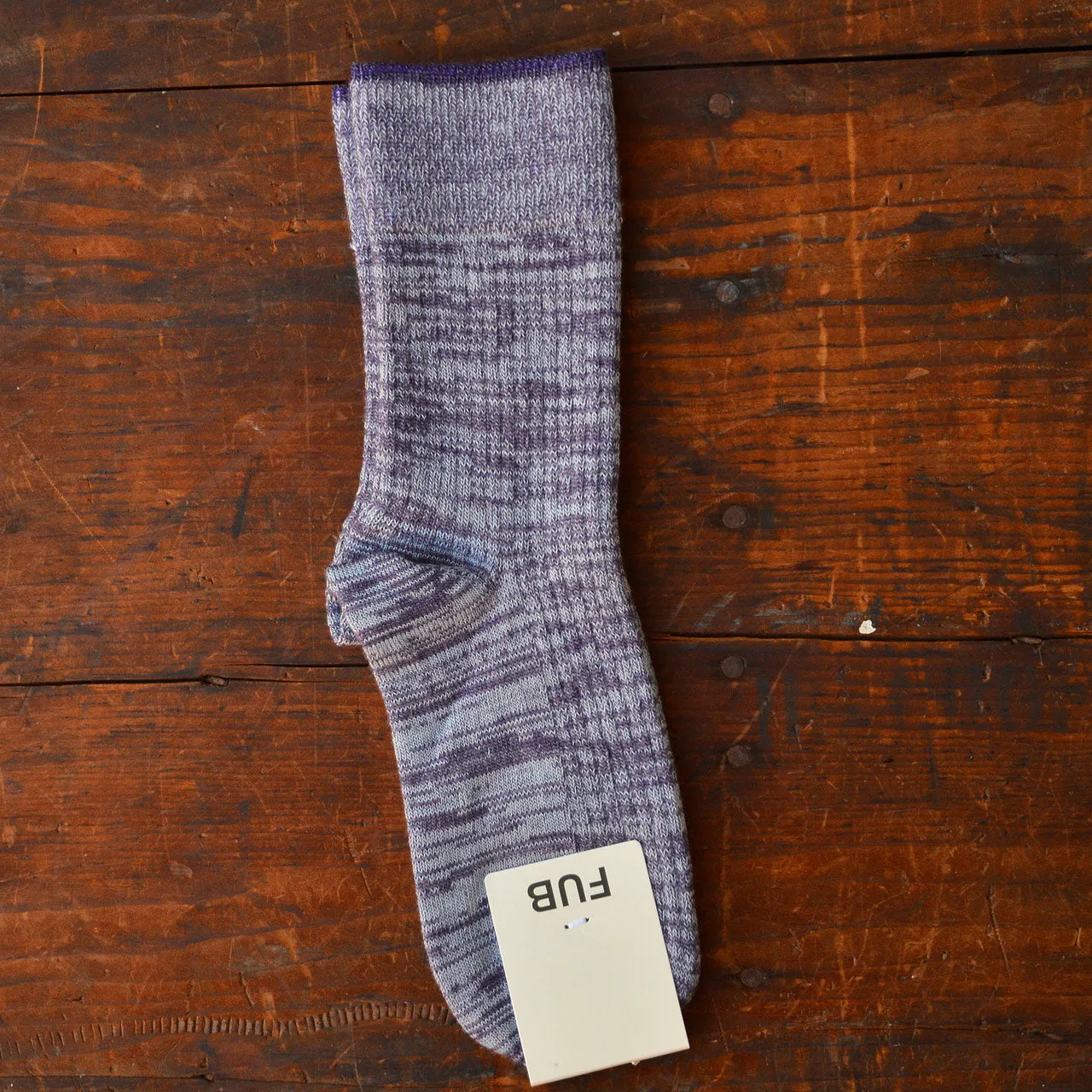 FUB Merino Wool Socks - Fine Melange Knit (Kids)