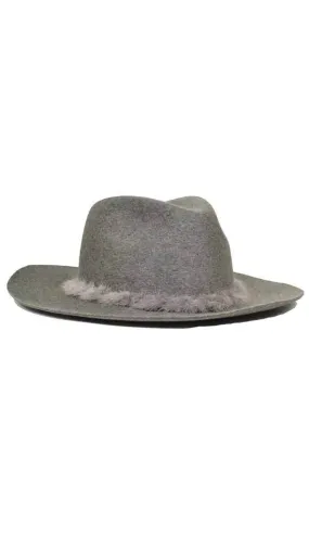 Georgina Relaxed Fedora - Heather Gray