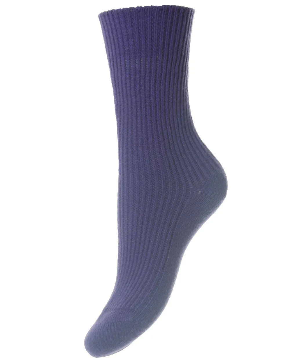 HJ Hall Cashmere Blend Turn Over Top Socks