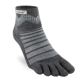 Injinji Outdoor Midweight Mini-Crew Wool Sock - NEW