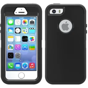 iPhone 5 5s SE 1ST GEN(4") Heavy duty Defender style rugged shockproof case