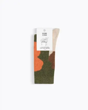 Khaki Mix Fantasy Socks