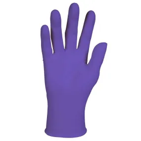 Kimberly Clark Halyard Health KC500 Purple Nitrile Exam Gloves Powder Free, 6 Mil Thick, 9.5" Length