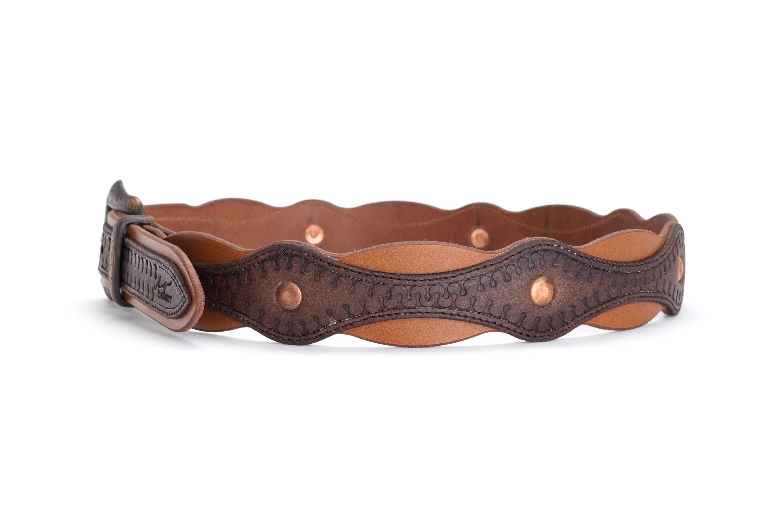 Leather Brumby Belt