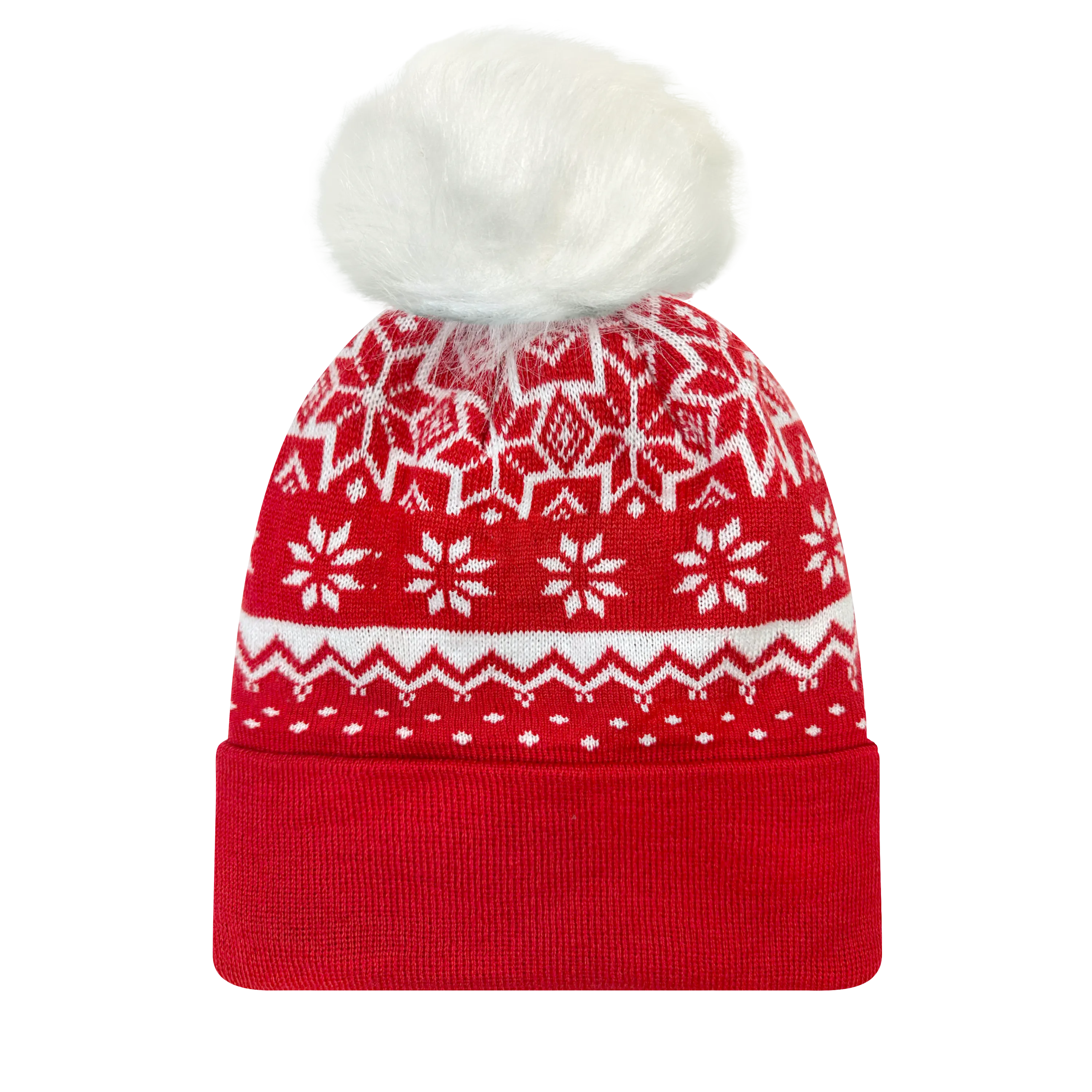 LOLA Lola Grand Faux Fur Pom Beanies