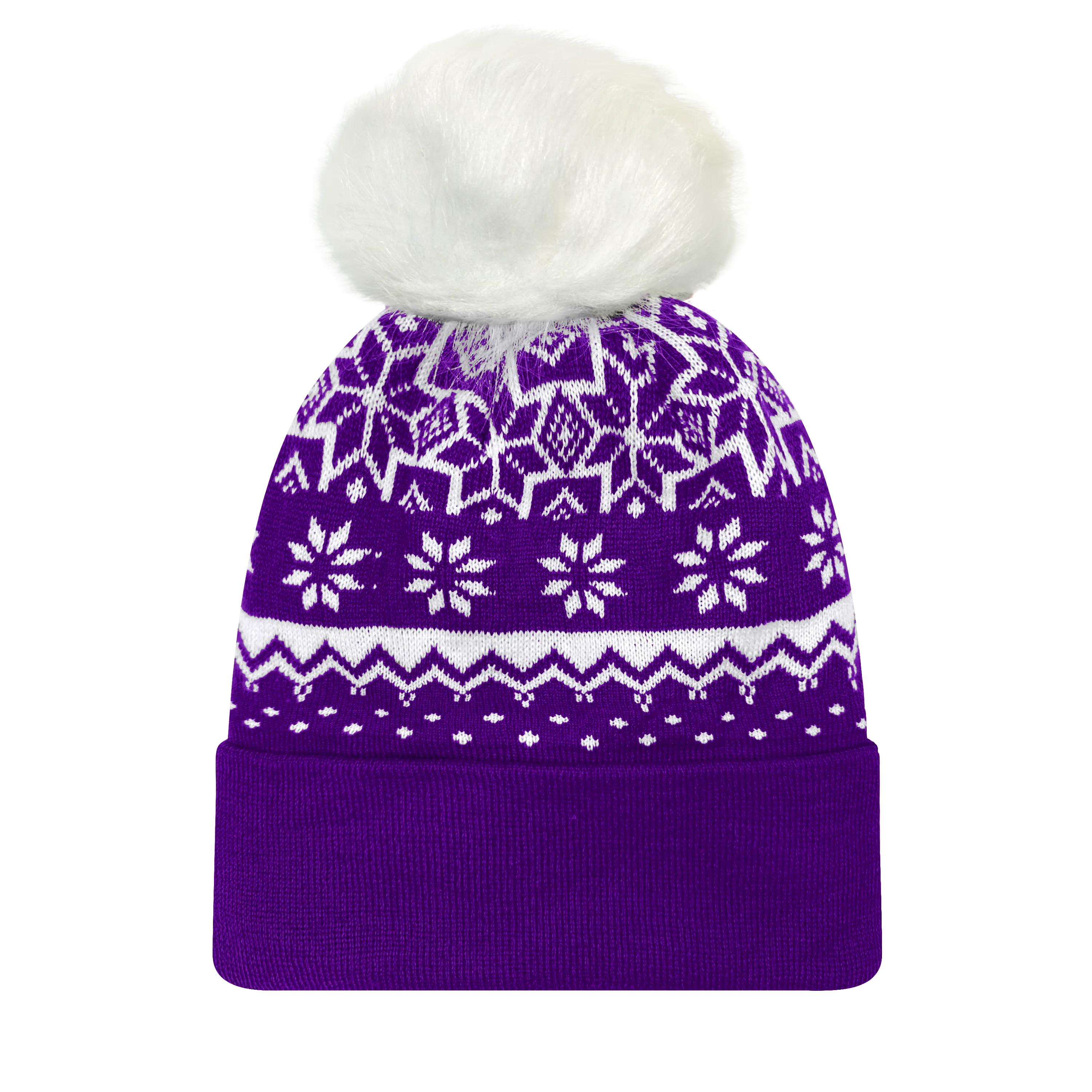 LOLA Lola Grand Faux Fur Pom Beanies