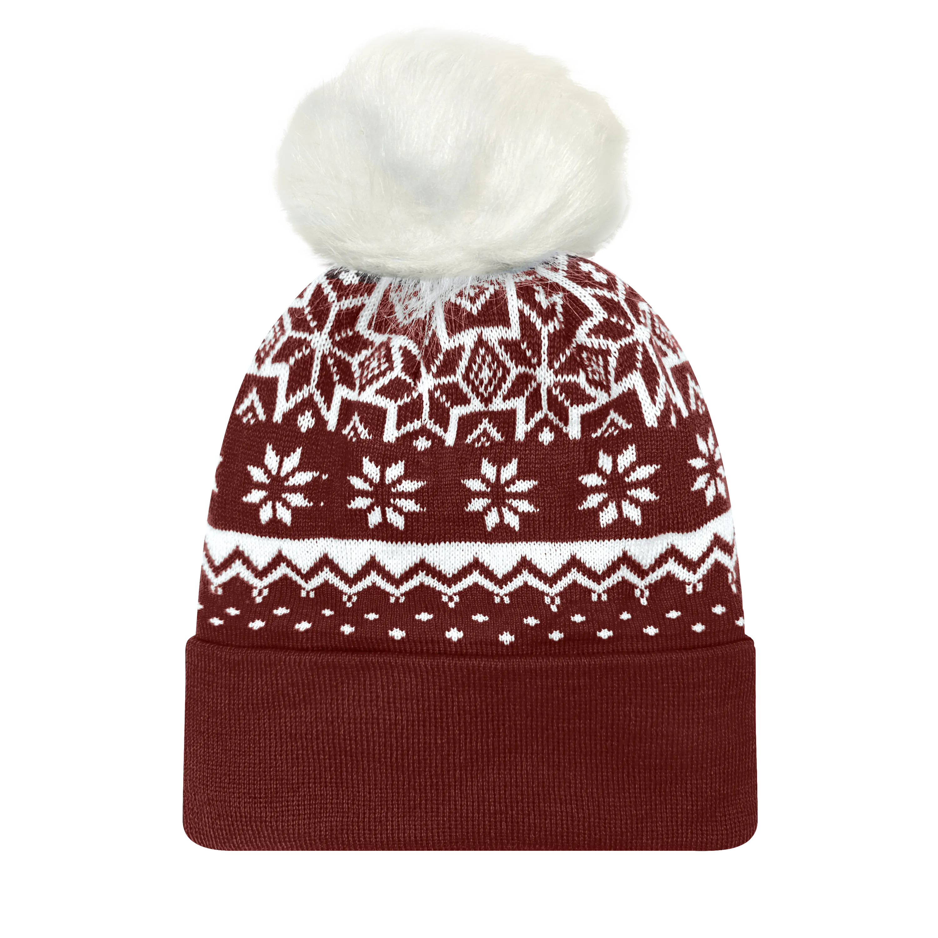 LOLA Lola Grand Faux Fur Pom Beanies