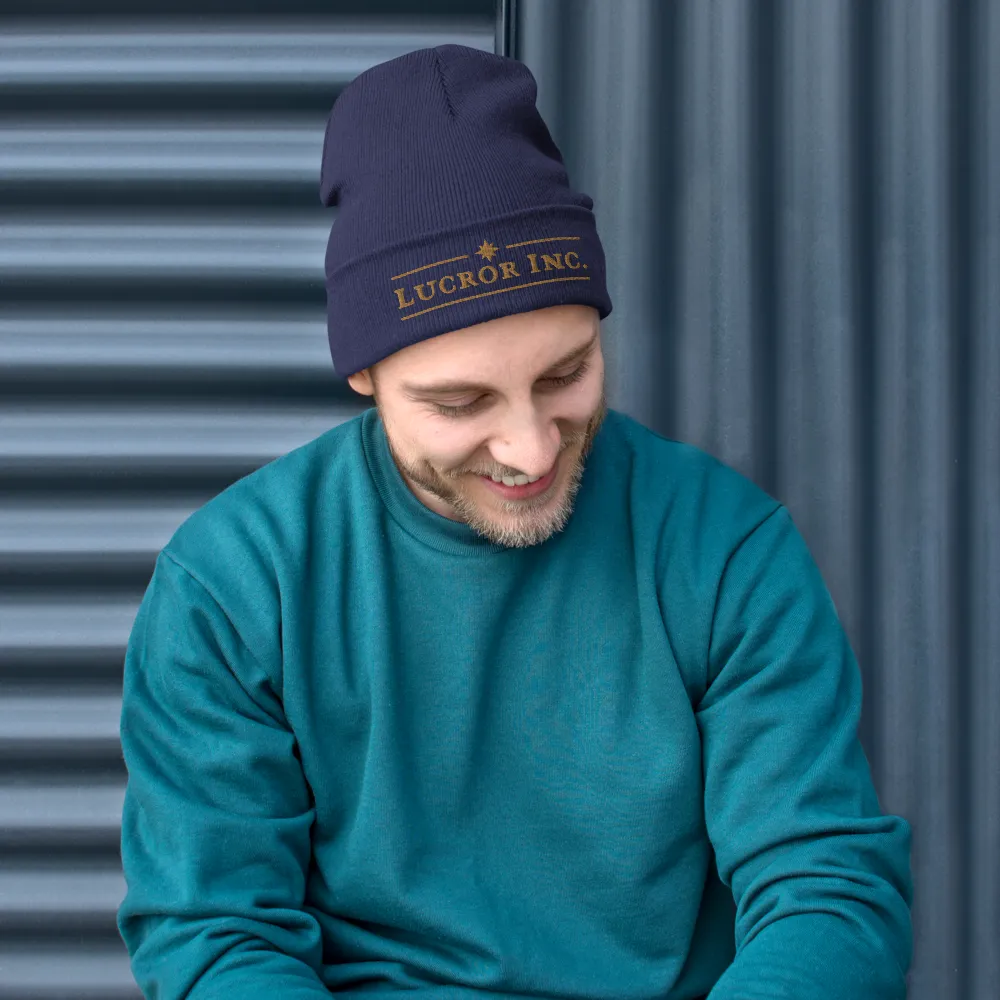 Lucror Inc, Embroidered Beanie