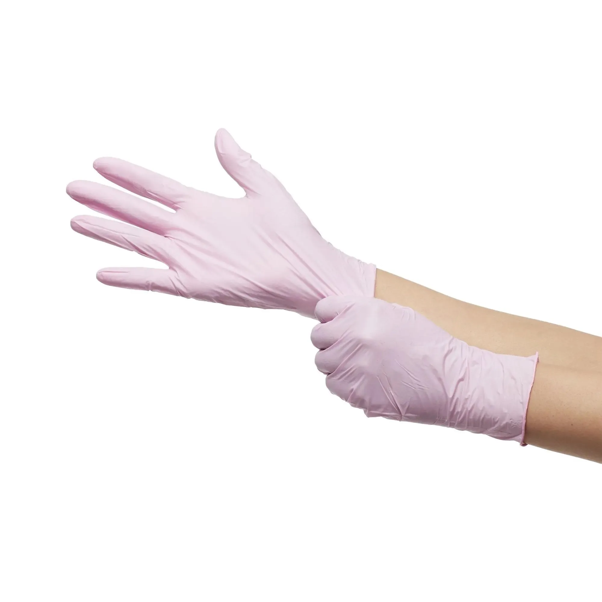 McKesson Pink Nitrile® Exam Glove, Medium, Pink