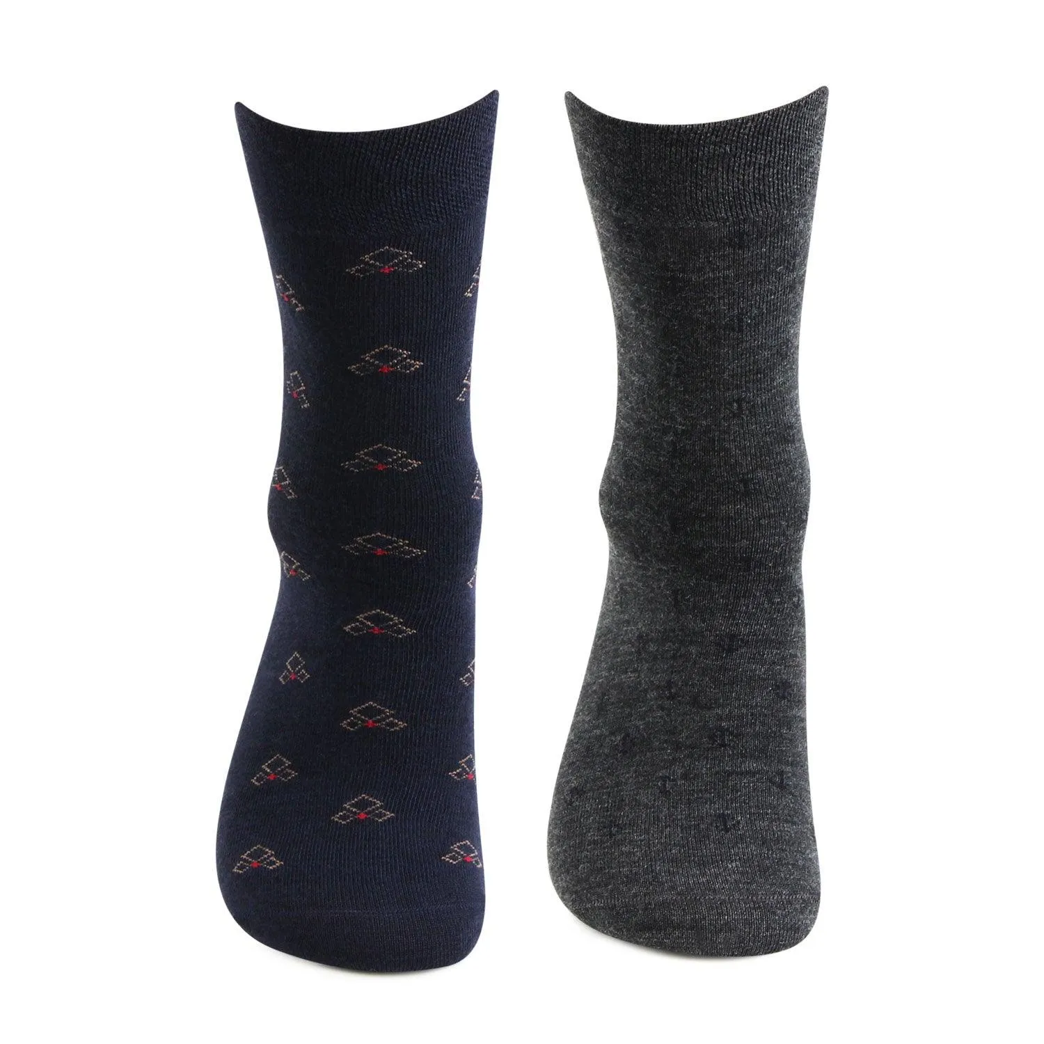 Men  Woolen Formal Business/ Office Socks - Pack Of 2