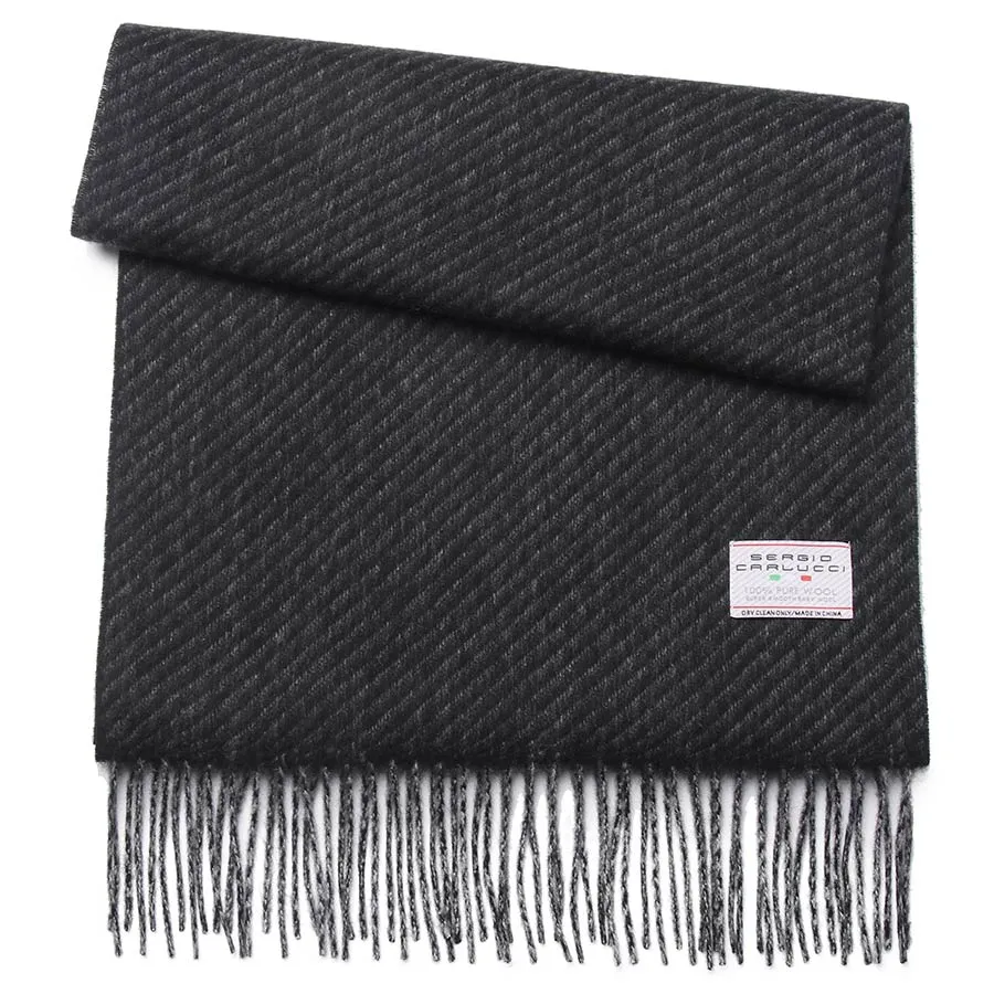 Mens Le Ferre Baby Wool Scarf #16