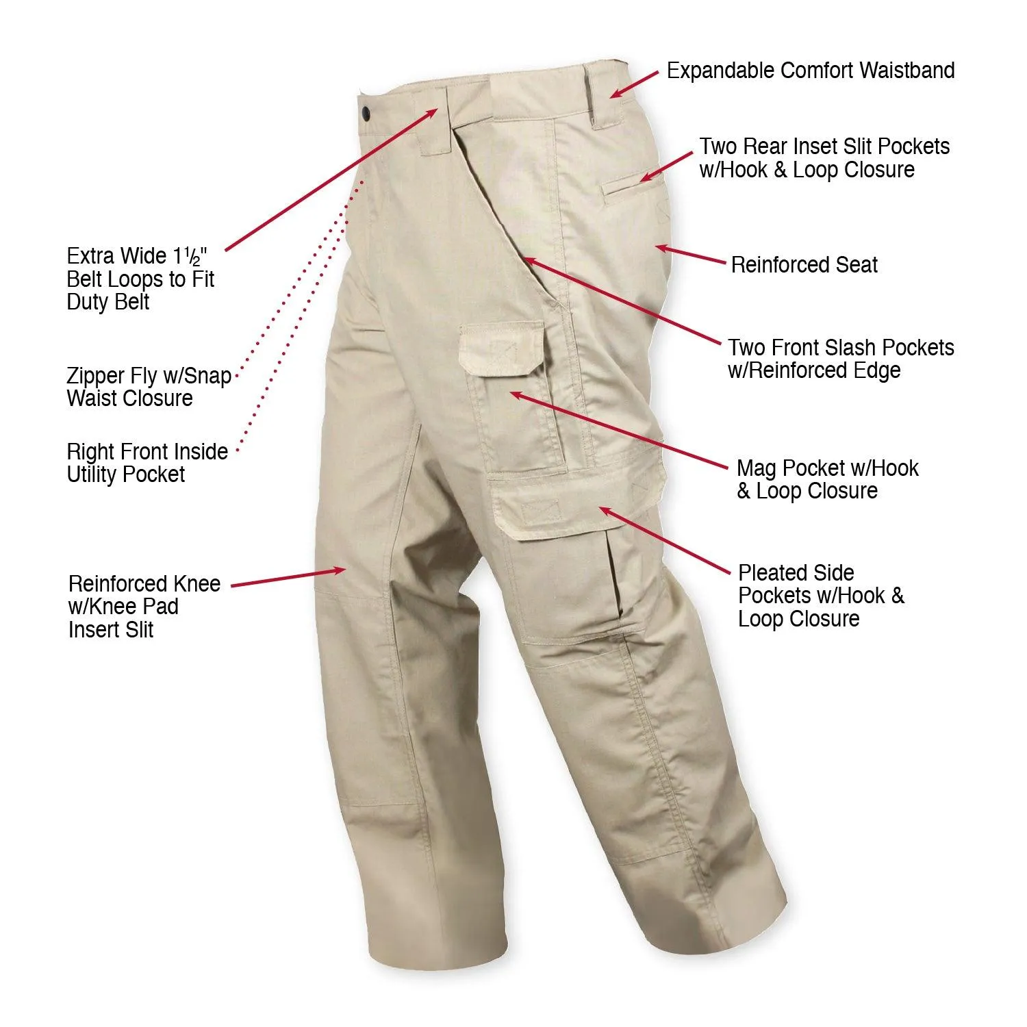 Mens Tactical Duty Pants by Rothco