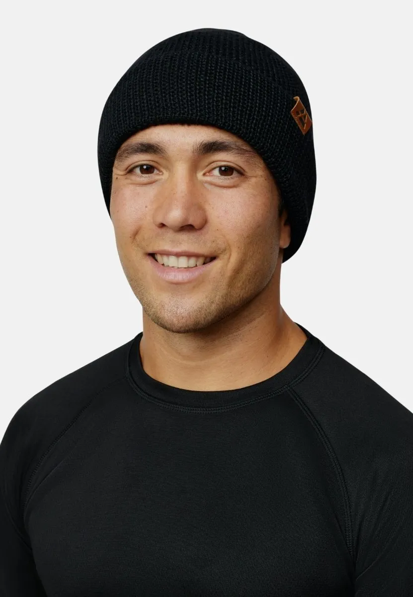 MERINO BEANIE WITH POLAR FLEECE