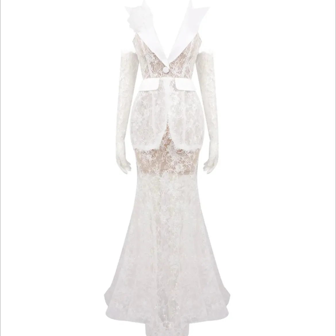 Monserrat Floral Lace Dress