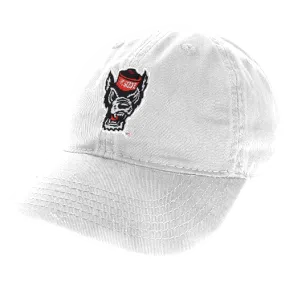 NC State Wolfpack White Relaxed Twill Toddler Hat