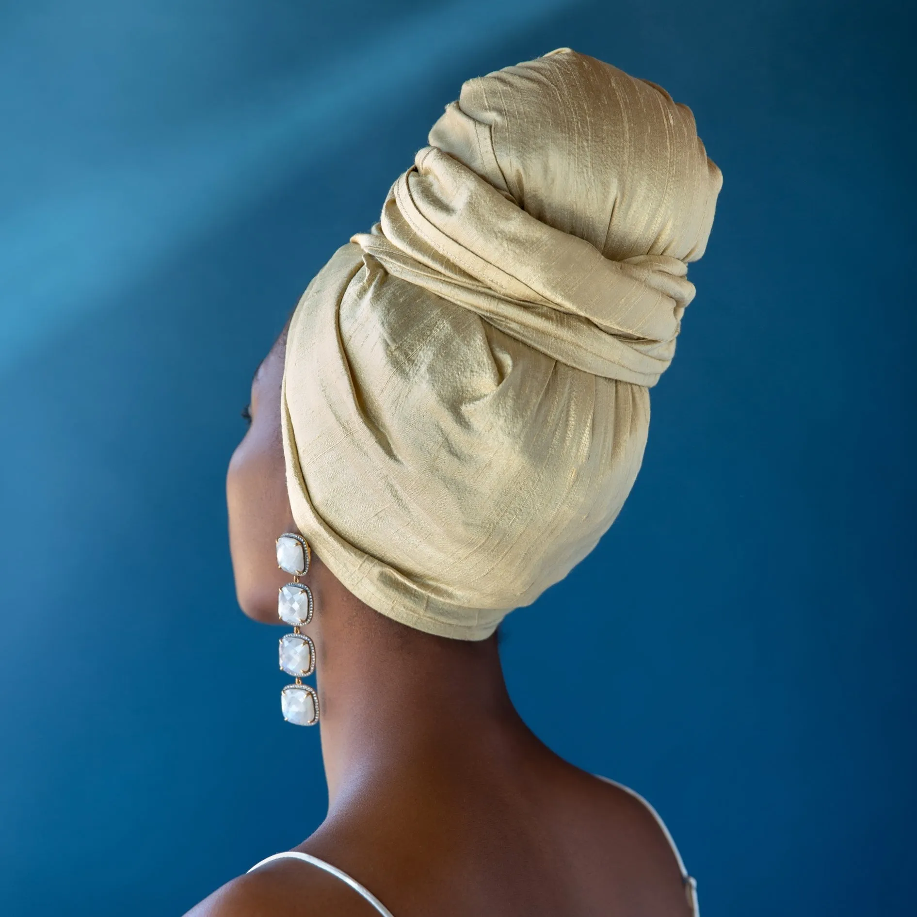 Pearl Silk Headwrap