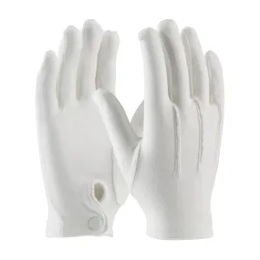 PIP 130-150WM Cabaret 100% Cotton Dress with Raised Stitching on Back Snap Closure Safety Glove (One Dozen)