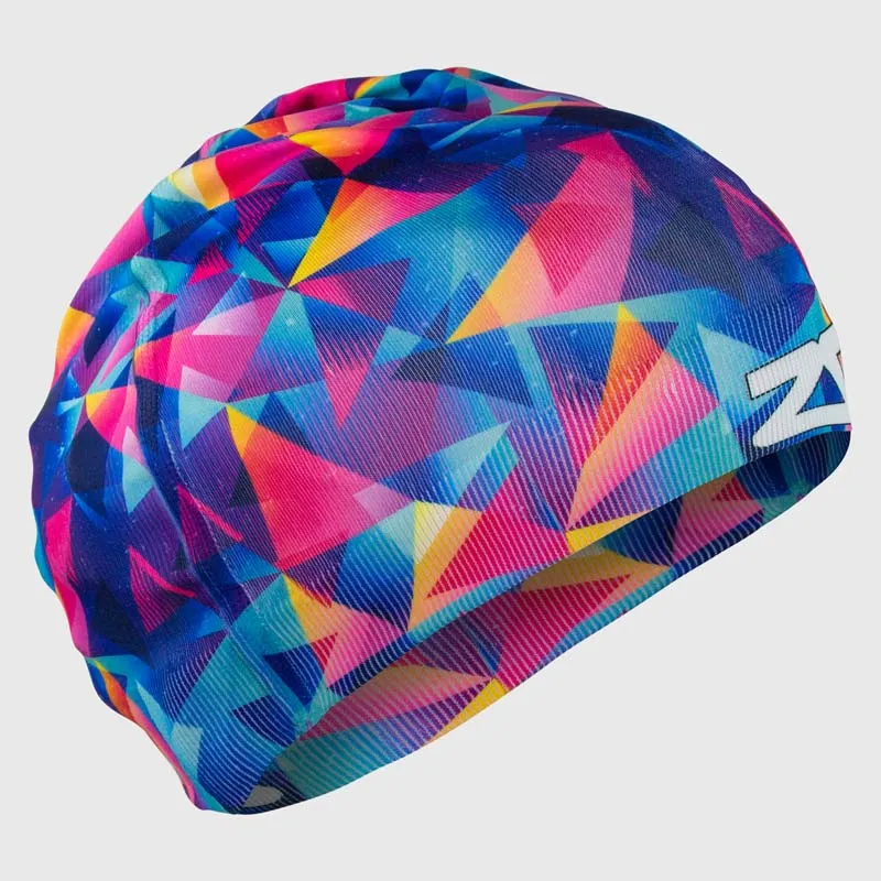 Retro Triangles Skull Cap Beanie