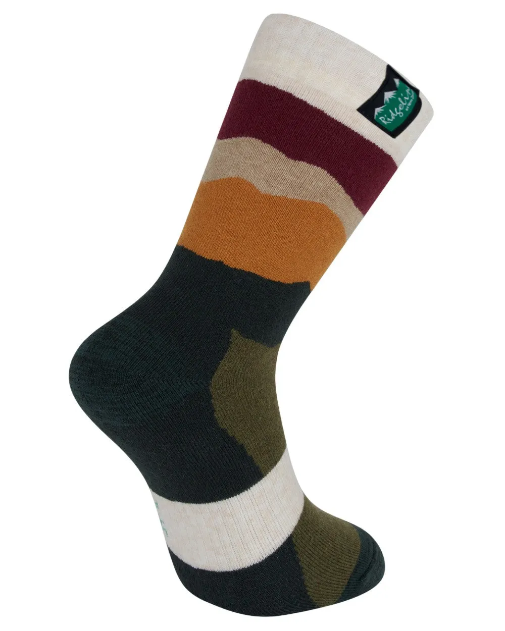 Ridgeline Merino Wool Mid Length Socks