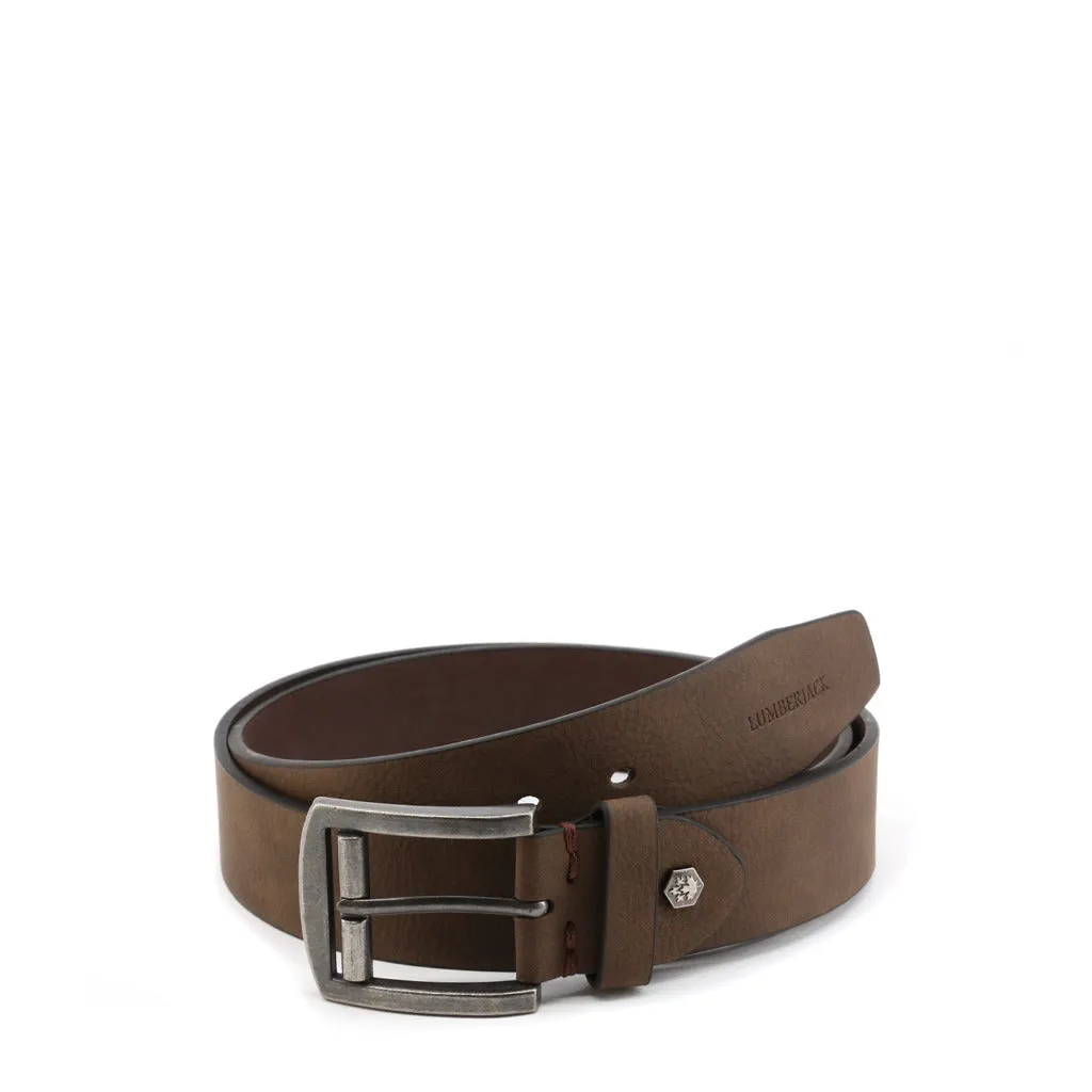 Rugged Leather Lumberjack Belt