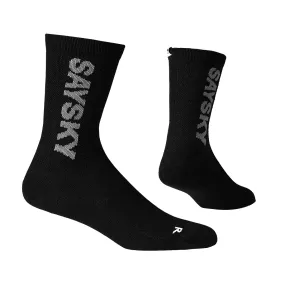 SAYSKY High Merino Socks Black / Grey