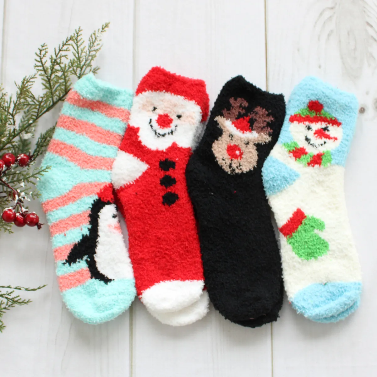 Soft Christmas Holiday socks