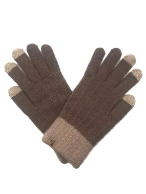 Textured Knit Gloves